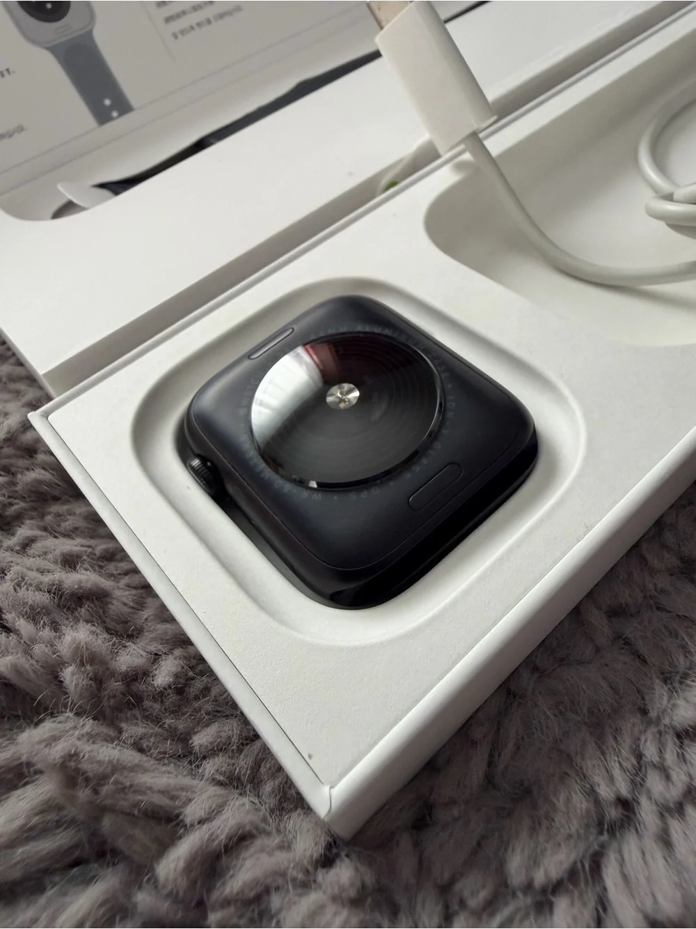 Apple Watch in Black with Black Sport Band